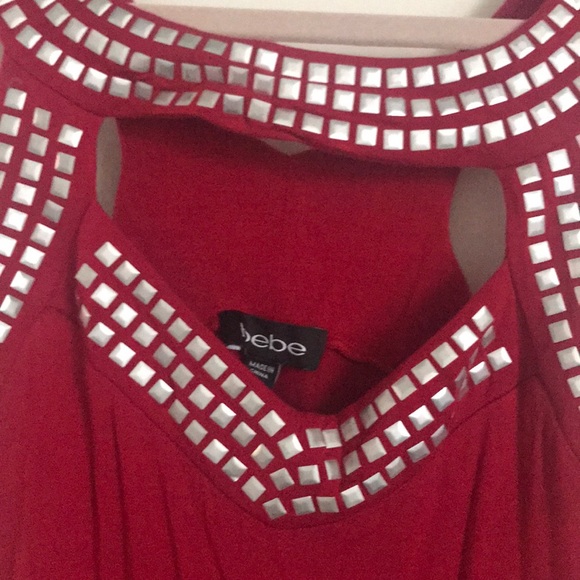 Bebe studded keyhole tank top - Picture 2 of 3